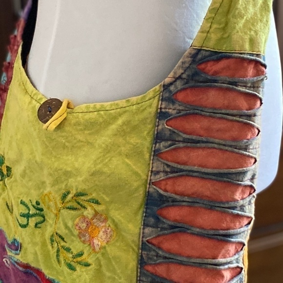 Nepalese Boho Crossbody Sac - Picture 4 of 16